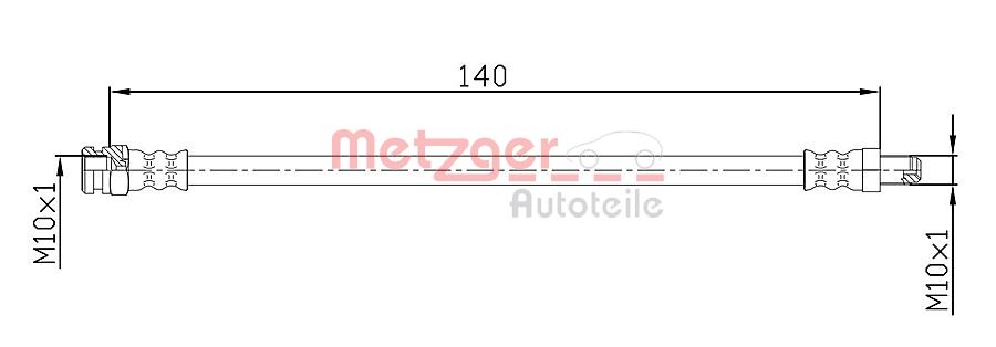 METZGER 4110106 4110106 FÉKCSO - METZGER